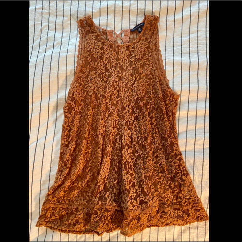 Lacey American Eagle Top